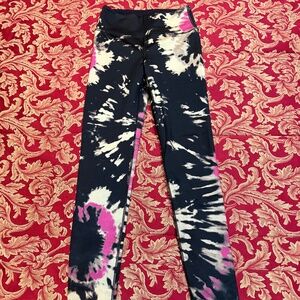 Noli Leggings Black, Pink, Green, Women's XS